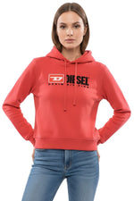 Red Logo Hood Sweatshirt 1