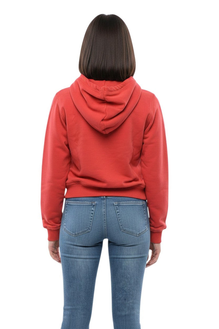 Red Logo Hood Sweatshirt 2