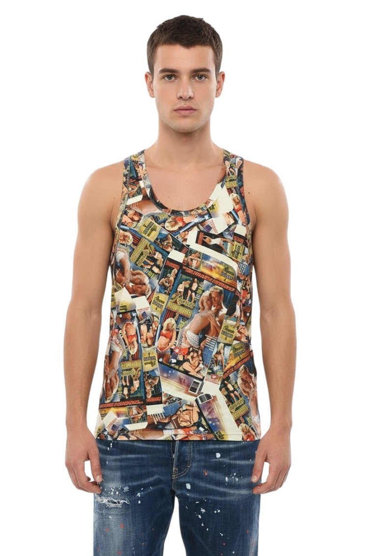 Multicolor Regular Tank Top 1