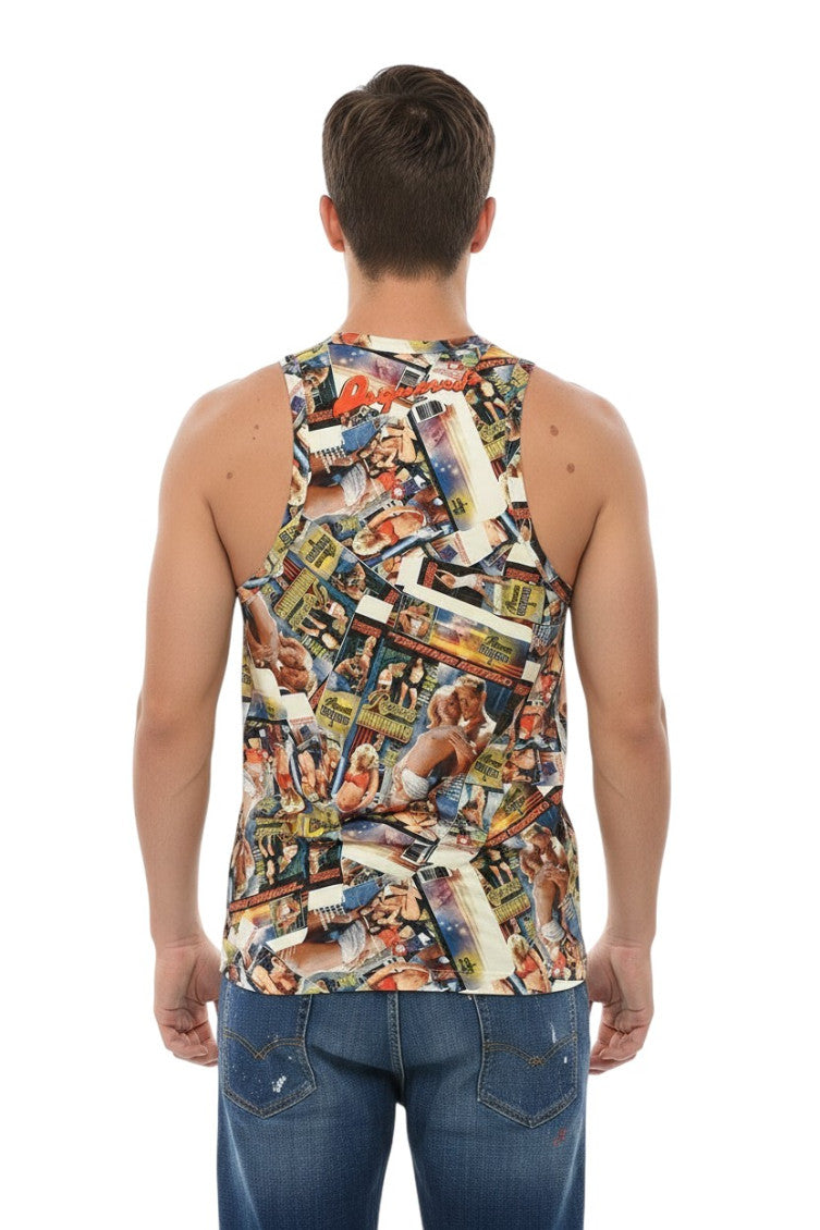 Multicolor Regular Tank Top 2
