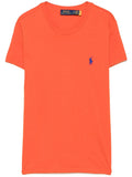 Orange Logo Crew Neck T-Shirt 1