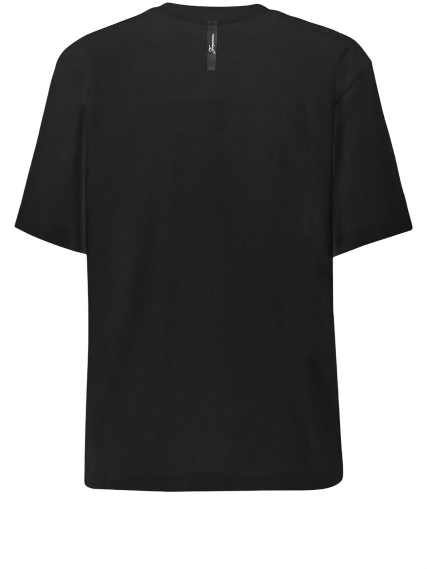 Black Logo Crew Neck T-Shirt 2