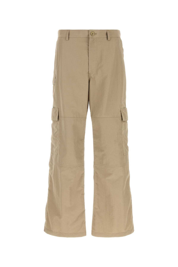 Light Beige Cargo Pants 1