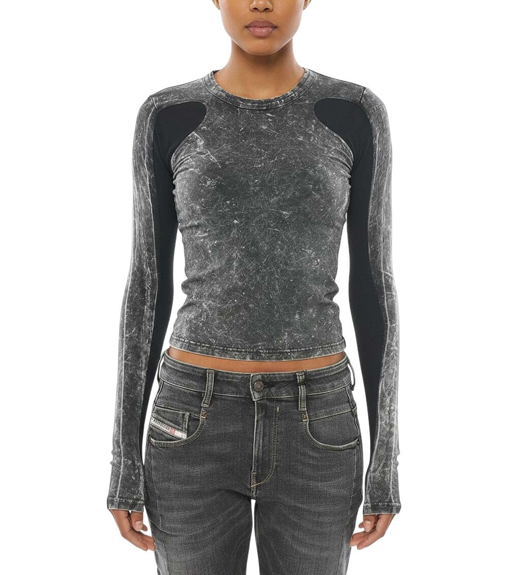 Black Crew Neck T-Shirt 1