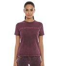 Maroon Graphic Crew Neck T-Shirt 1