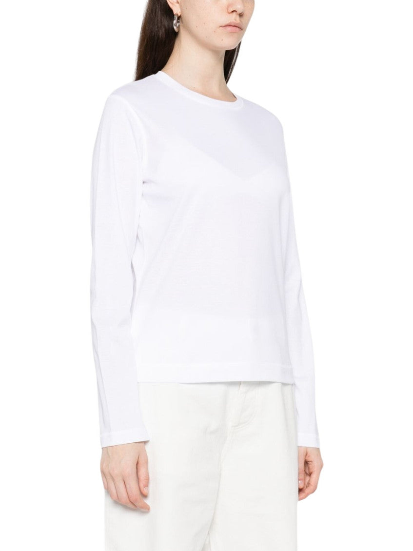 White Crew Neck T-Shirt 3