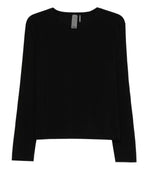 Black Round Neck T-Shirt 1