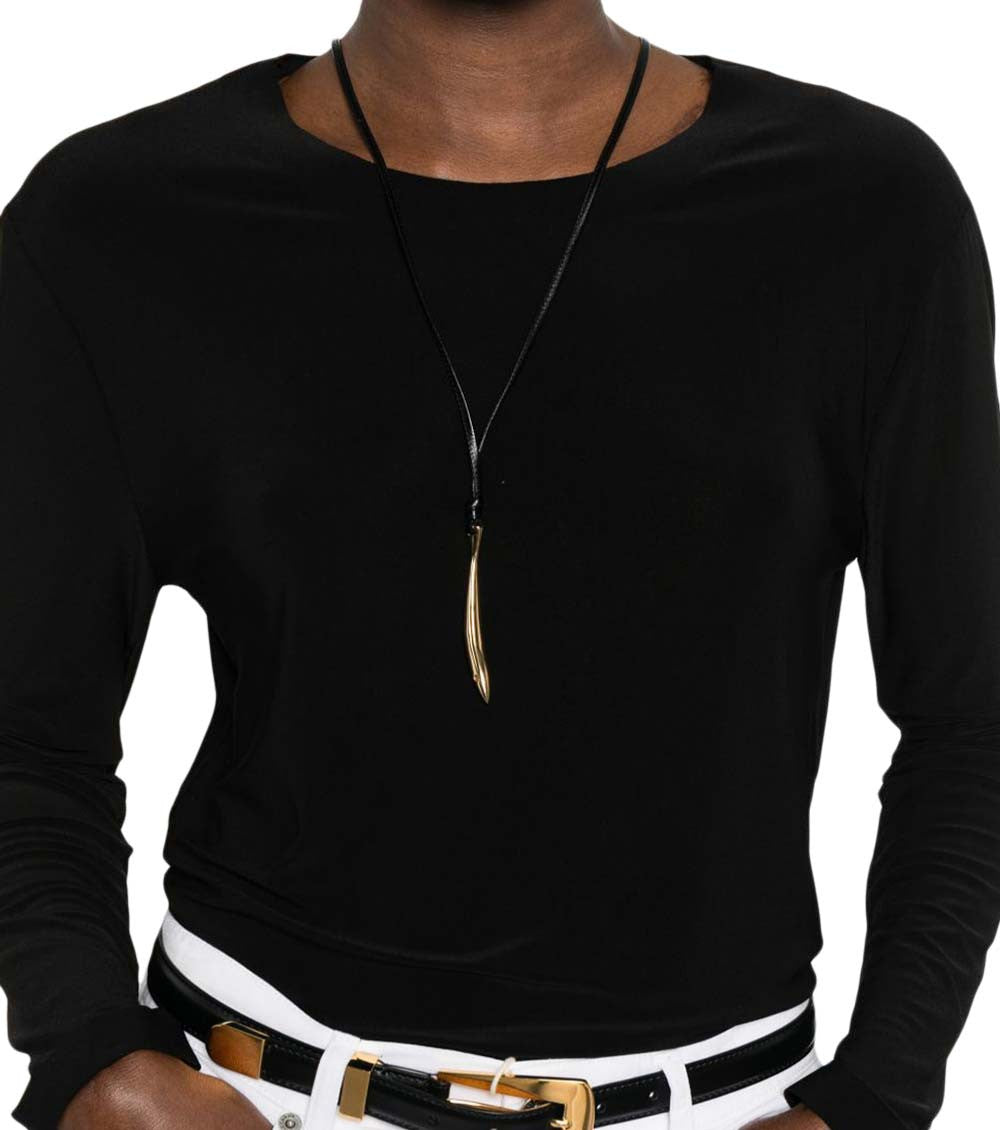 Black Round Neck T-Shirt 5