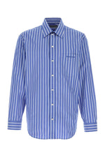 Blue Regular Stripes Shirt 1