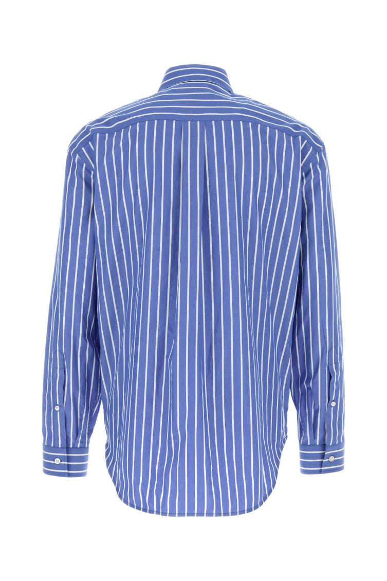 Blue Regular Stripes Shirt 2