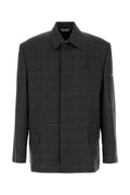 Dark Grey Check Blazer 1