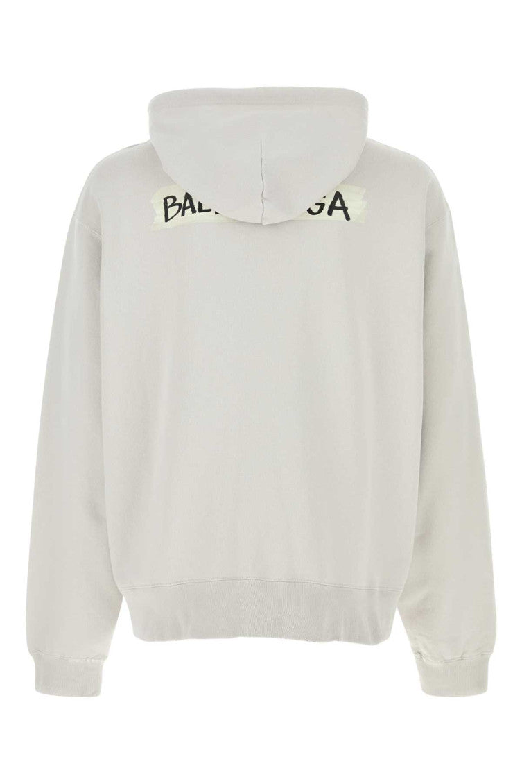 White Zip-Up Hoodie 2