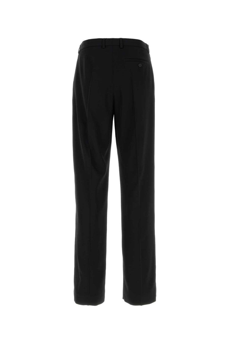 Black Flat Front Pants 2