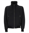 Black Mock Collar Jacket 1
