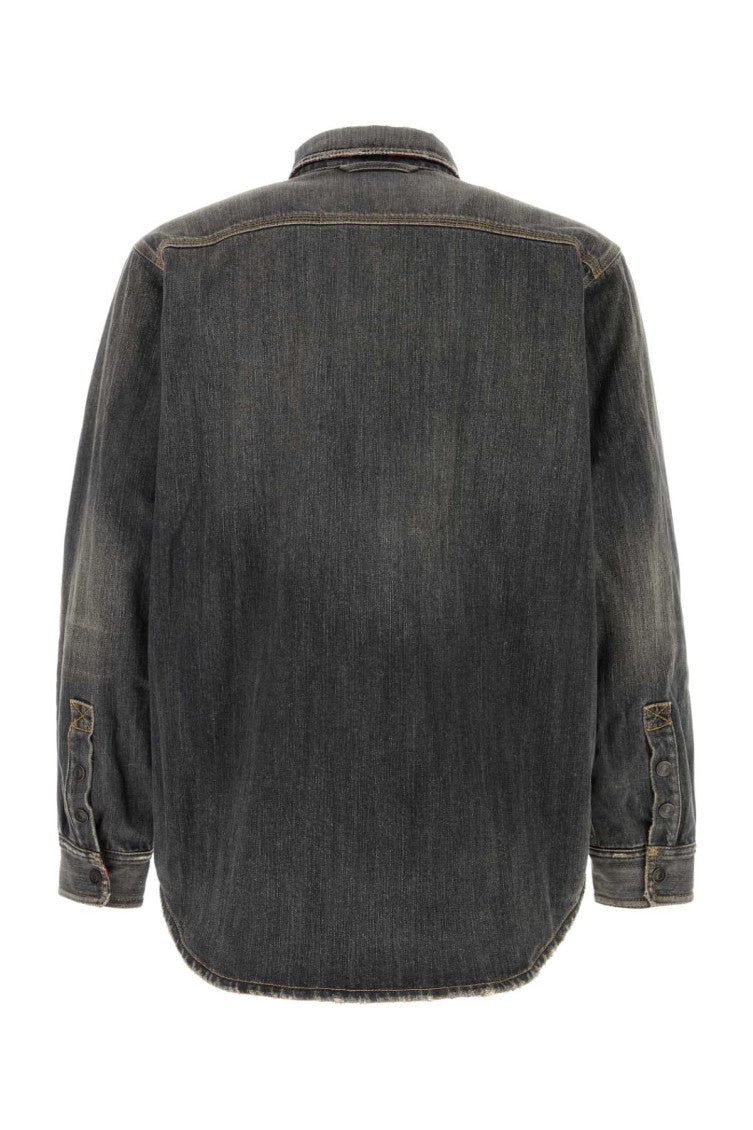 Dark Grey Shirt Jacket 2