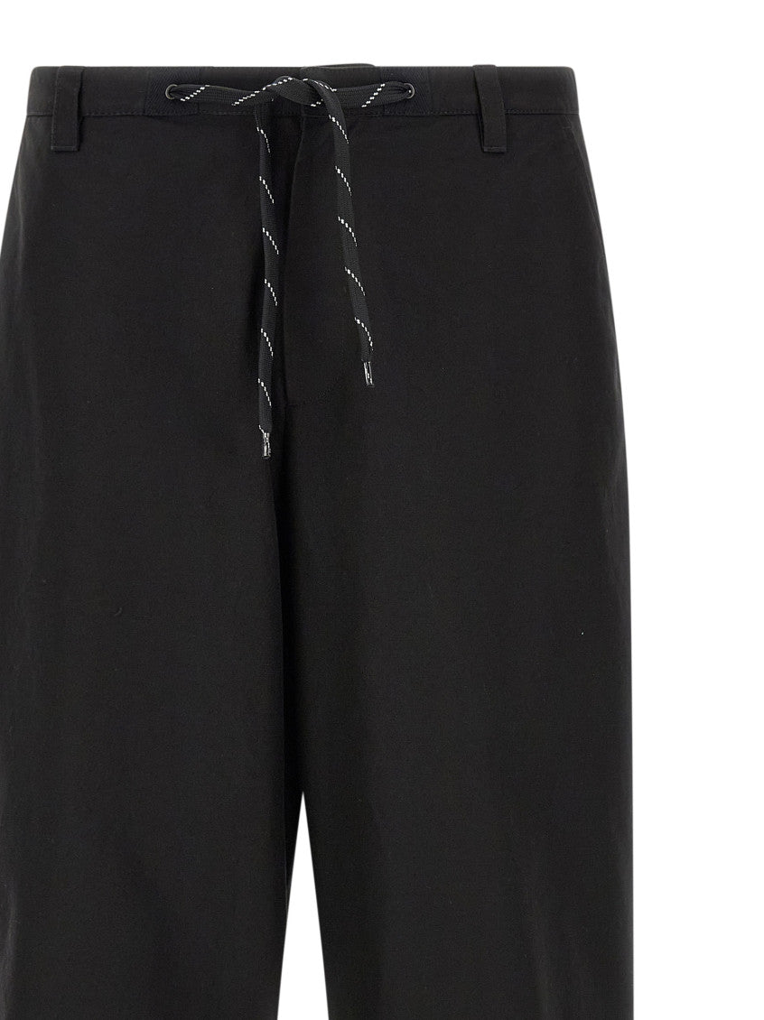 Black Drawstring Chino Pants 3