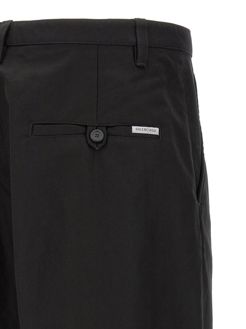 Black Drawstring Chino Pants 4