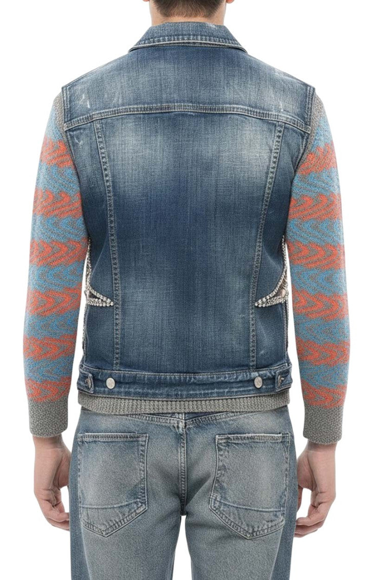 Navy Blue Denim Jacket 2