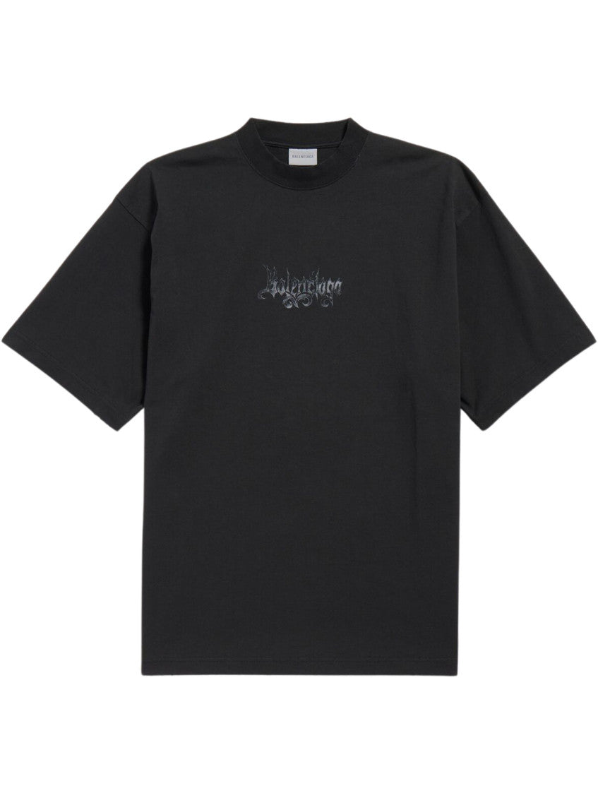 Black Crew Neck T-Shirt 1