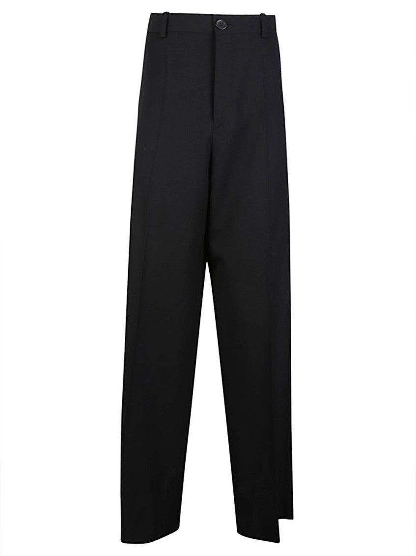 Black Flat Front Pant 1