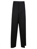 Black Flat Front Pant 1