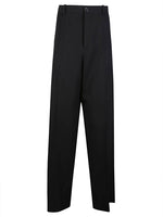 Black Flat Front Pant 1