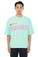 Mint Green Distressed T-Shirt 1