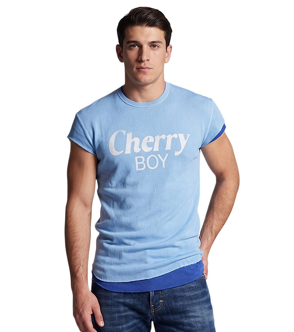 Light Blue Slim T-Shirt 1