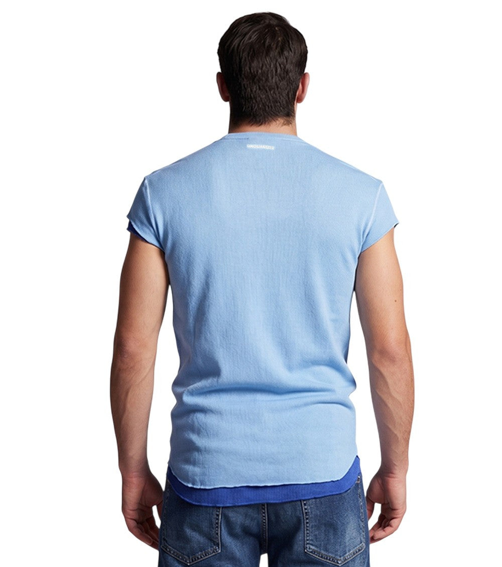 Light Blue Slim T-Shirt 2