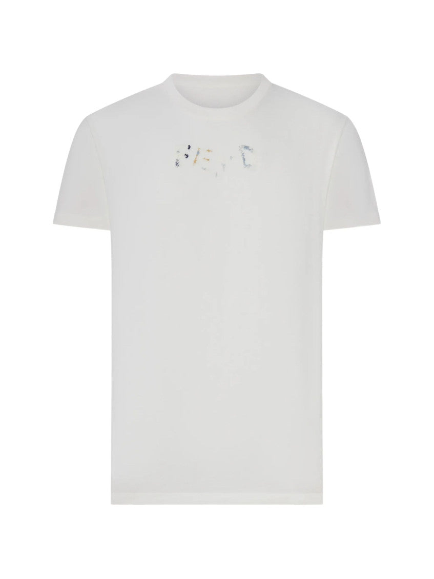 White Crew Neck T-Shirt 1