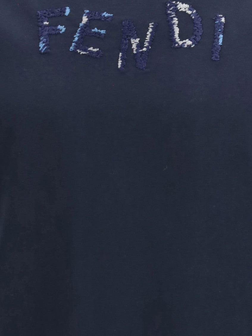 Navy Blue Logo T-Shirt 3