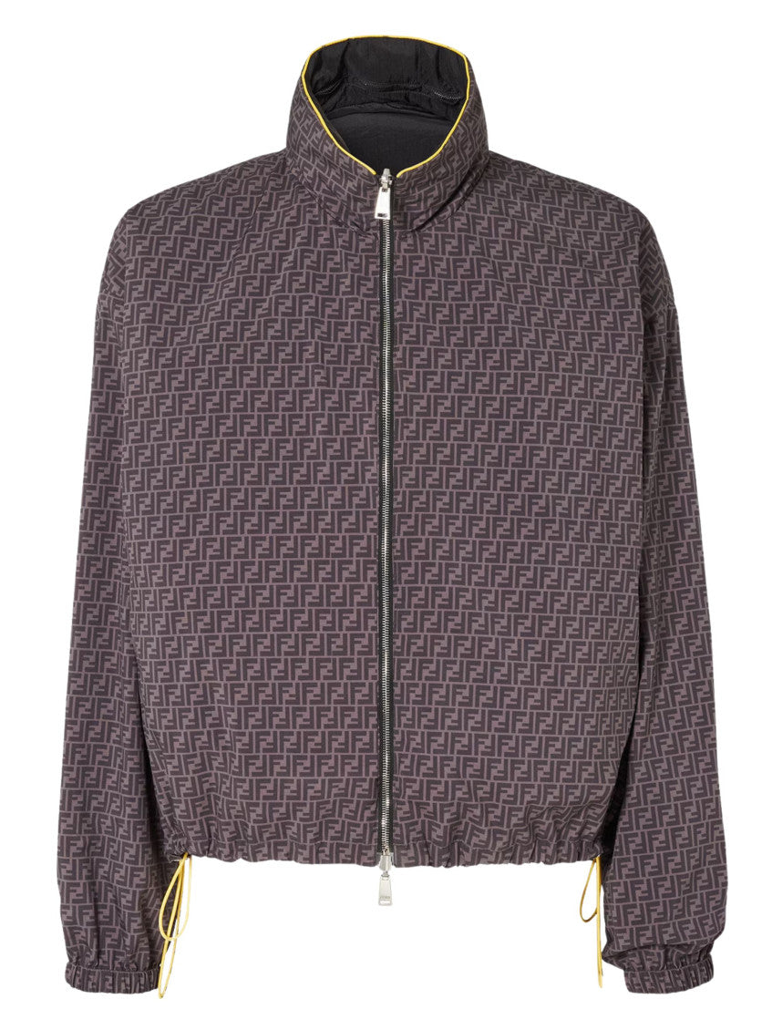 Black Solid Reversible Jacket 3