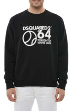 Black Crew Neck Sweatshirt 1