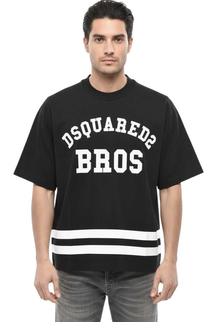 Black Crew Neck T-Shirt 1