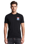 Black Crew Neck T-Shirt 1