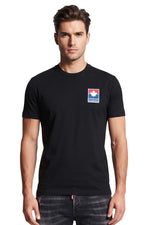 Black Crew Neck T-Shirt 1