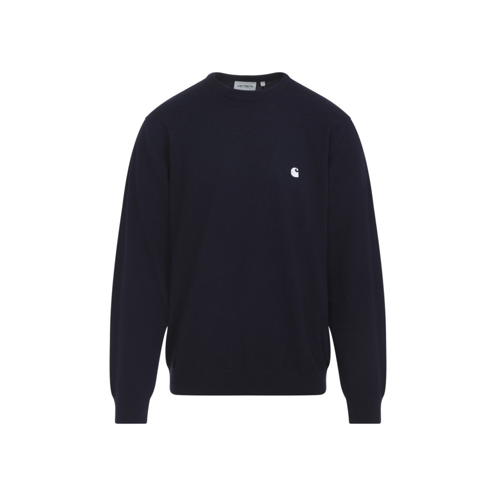 Navy Blue Crewneck Sweater 1