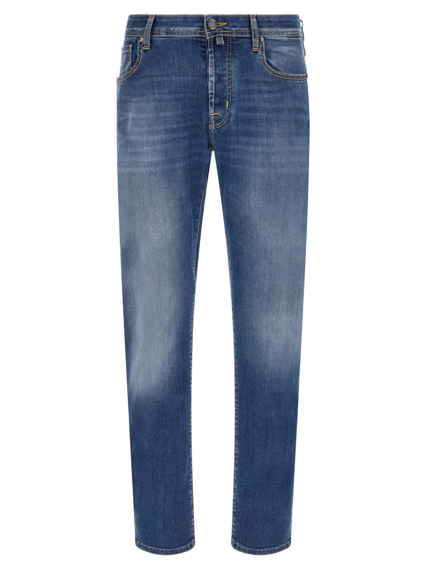 Blue Regular Mid Rise Jeans 1