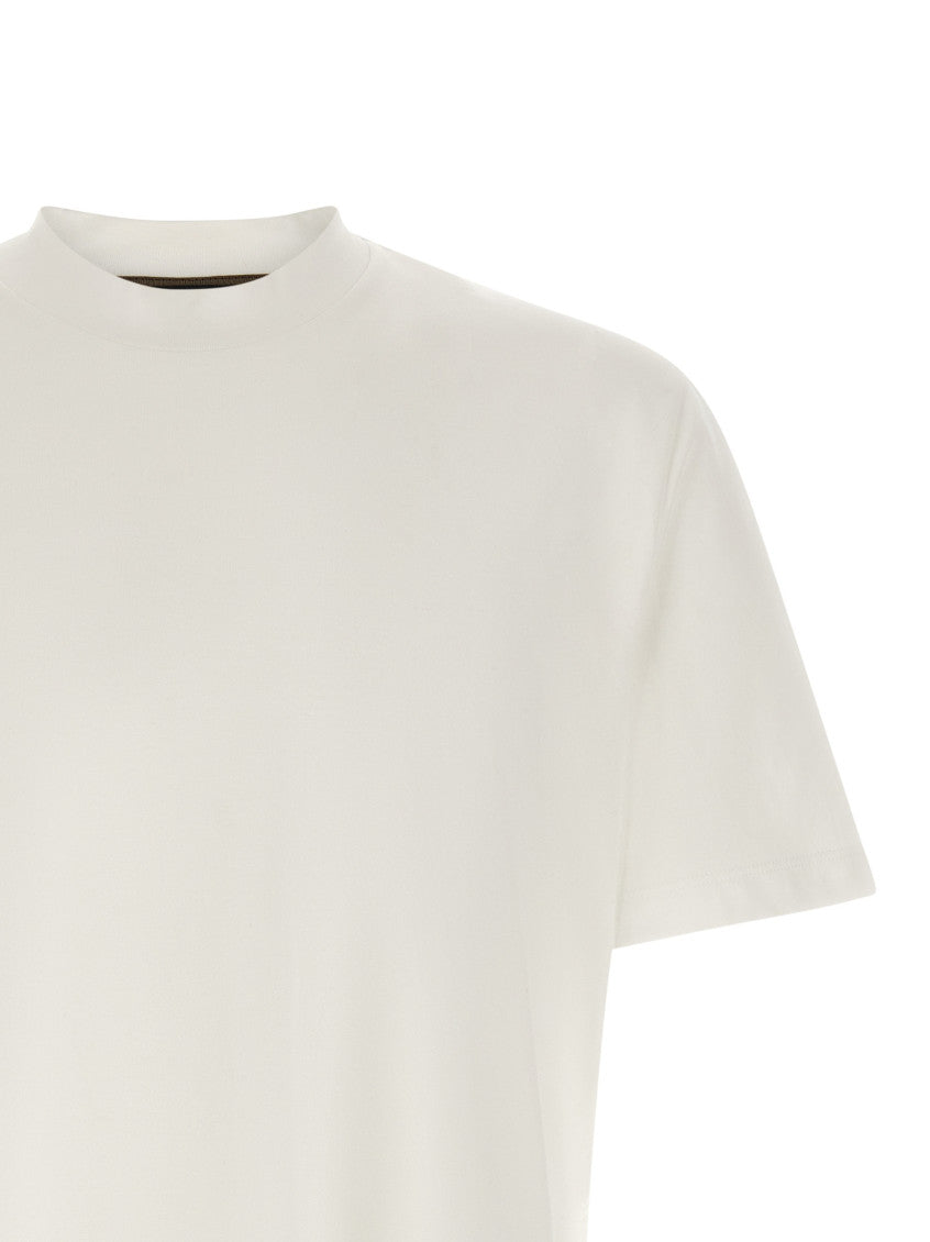 White Crew Neck T-Shirt 3