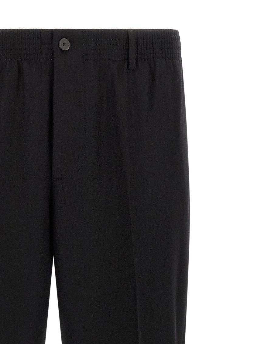 Black Relaxed Tapered Pants 3