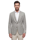 Green Notched Lapel Blazer 1