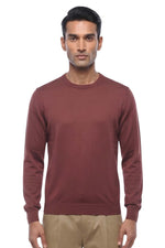 Maroon Crew Neck Sweater 1