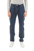 Blue Mid Rise Jeans 1