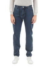 Blue Mid Rise Jeans 1