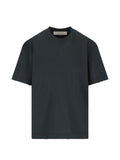 Washed Black Crew Neck T-Shirt 1