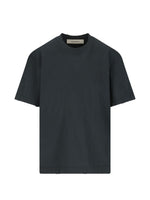 Washed Black Crew Neck T-Shirt 1