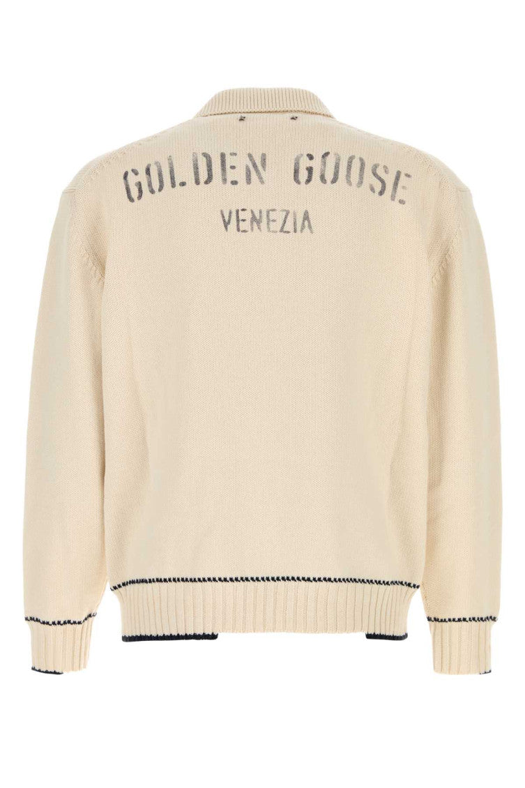 Off White Shirt Collar Sweater 2