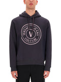 Grey Regular Logo Hoodie 1