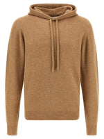 Beige Wool Blend Hoodie 1