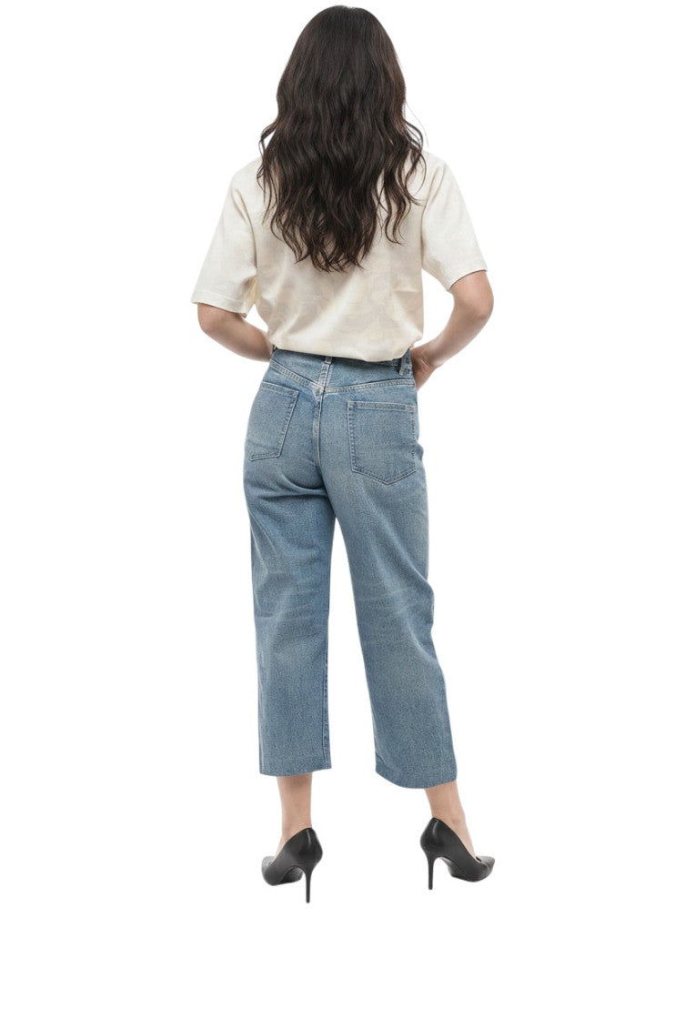 Blue Regular High Rise Jeans 2